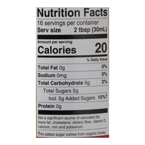 Bragg - Apple Cdr Vng Cranberry - Case Of 12-16 Fz - Image 2