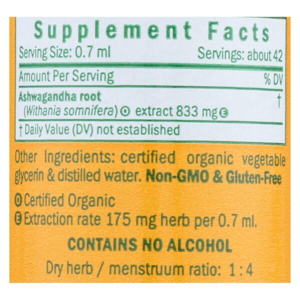 Herb Pharm - Ashwagandha Glycerite - 1 Each-1 Oz - Image 2