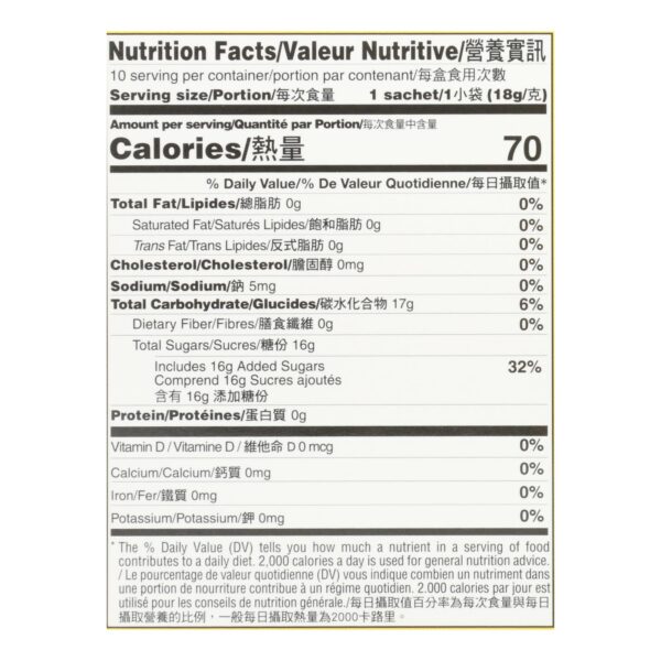 Prince Of Peace - Tea Instant Lemon Ginger Honey Cry - Case Of 6-10 Bag - Image 2