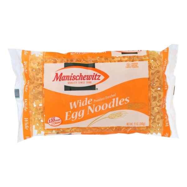 Manischewitz - Egg Noodles Broad - Case Of 12 - 12 Oz. - Image 3