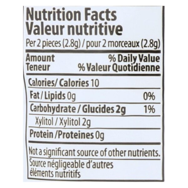 Pur Gum Sugar Free Gum - Chocolate Mint - Case Of 12 - 77 Gm - Image 2