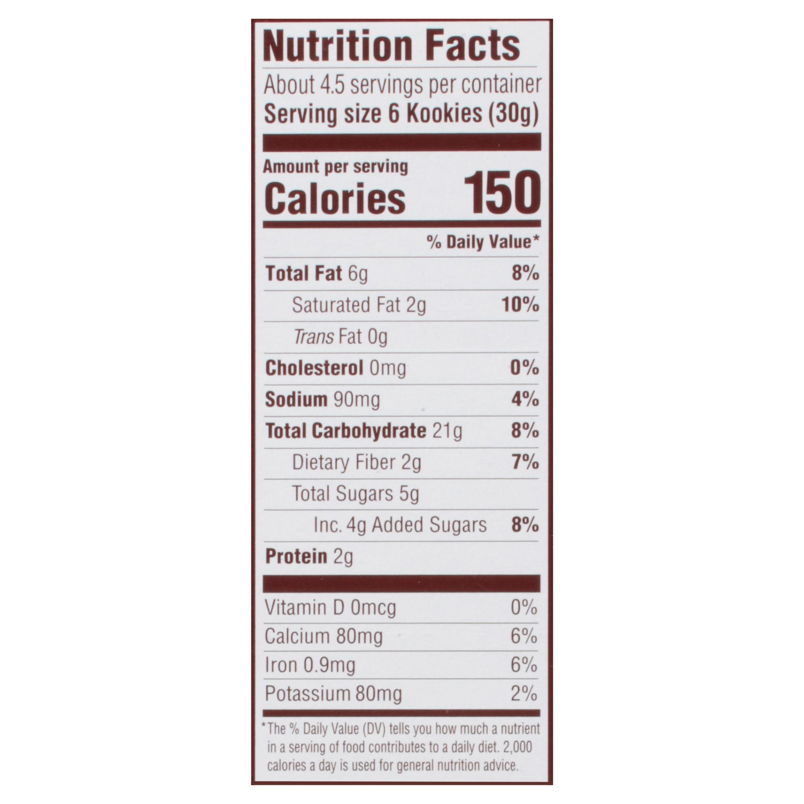 Mary's Gone Kookies - Kookie Chocolate - Case Of 6-5 Oz - Image 2