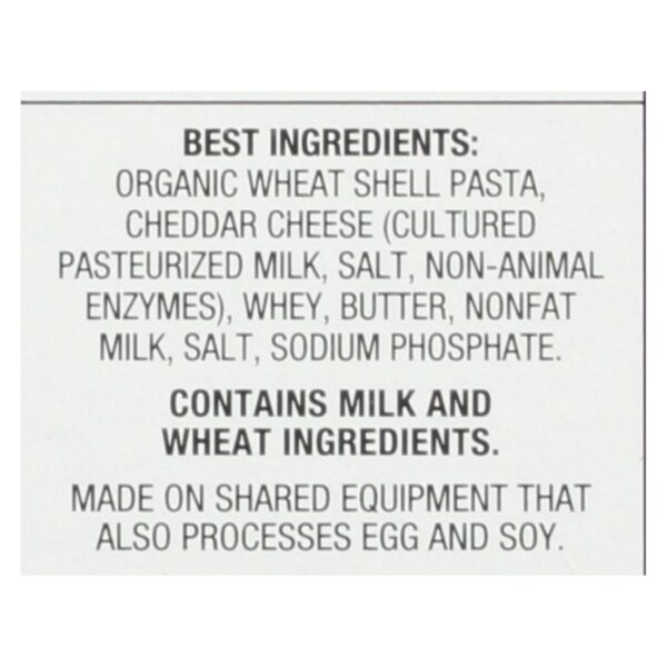 Annie's Homegrown Family Size Shells And White Cheddar Mac And Cheese - Case Of 6 - 10.5 Oz. - Image 2