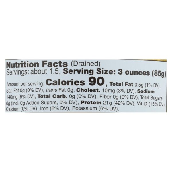 Sustainable Seas - Tuna Chunk Light In H2o - Case Of 12 - 5 Oz - Image 2