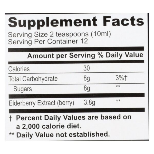 Sambucol - Black Elderberry Syrup Cold And Flu Relief Original - 4 Fl Oz - Image 2