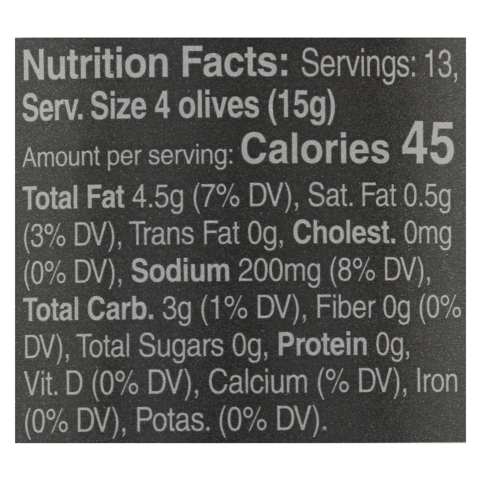 Mina - Olives Black Dry Cured - Case Of 6 - 7 Oz - Image 2