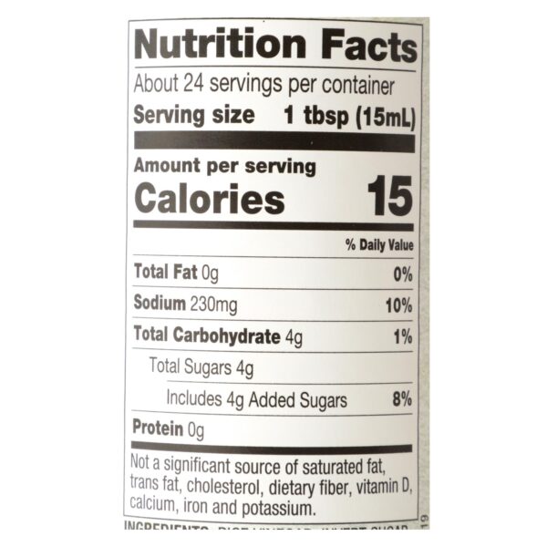 Nakano Seasoned Rice Vinegar - Case Of 6 - 12 Fl Oz. - Image 2