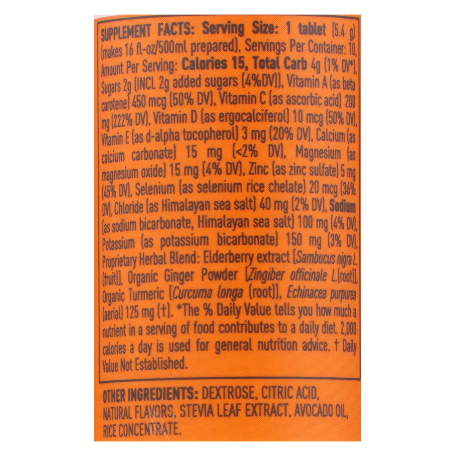 Nuun Hydration - Drink Tab Immun Orange Ctrs - Case Of 8 - 10 Tab - Image 2