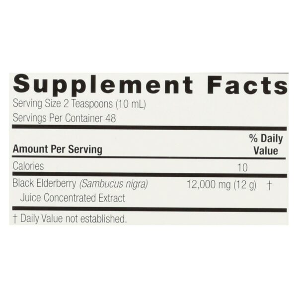 Nature's Answer - Sambucus - Original - Family Size - 16 Oz - Image 2