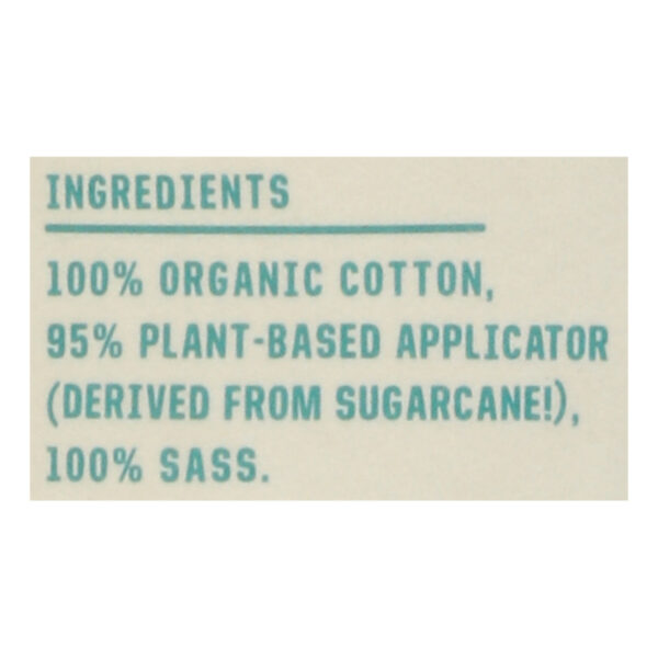 Flo - Tampons Organic Eco-applctr - Case Of 12-14 Ct - Image 2