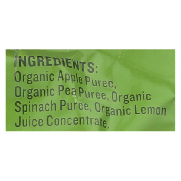 Peter Rabbit Organics Veggie Snacks - Pea Spinach And Apple - Case Of 10 - 4.4 Oz. - Image 2