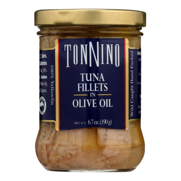 Tonnino Tuna Fillets - Olive Oil - Case Of 6 - 6.7 Oz. - Image 2