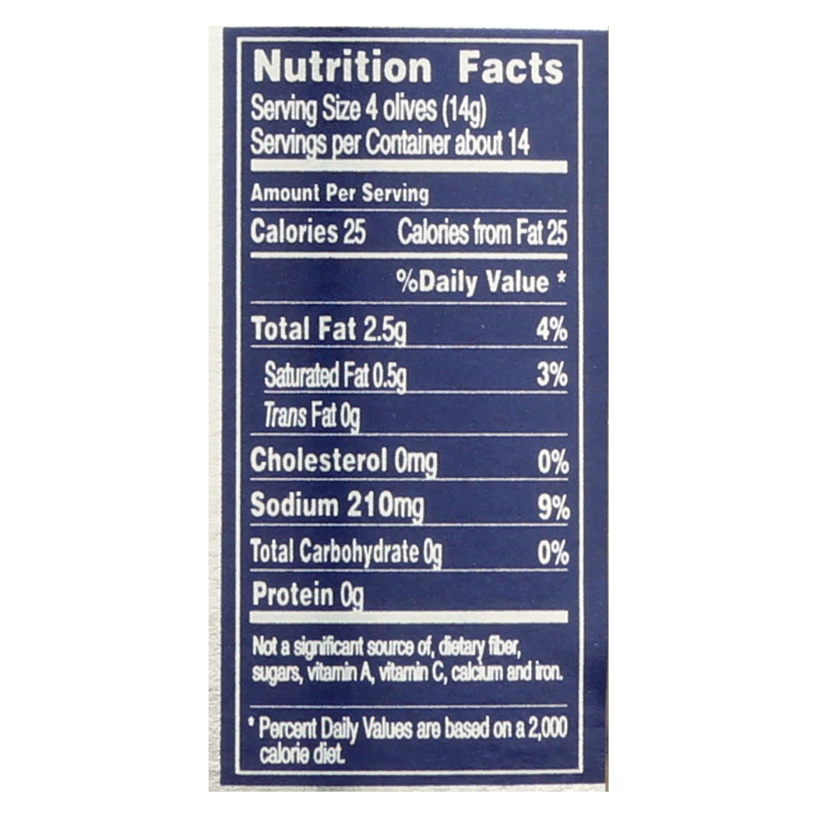 Goya - Olive Manzanilla Stuffed - Case Of 24-6.75 Oz - Image 2