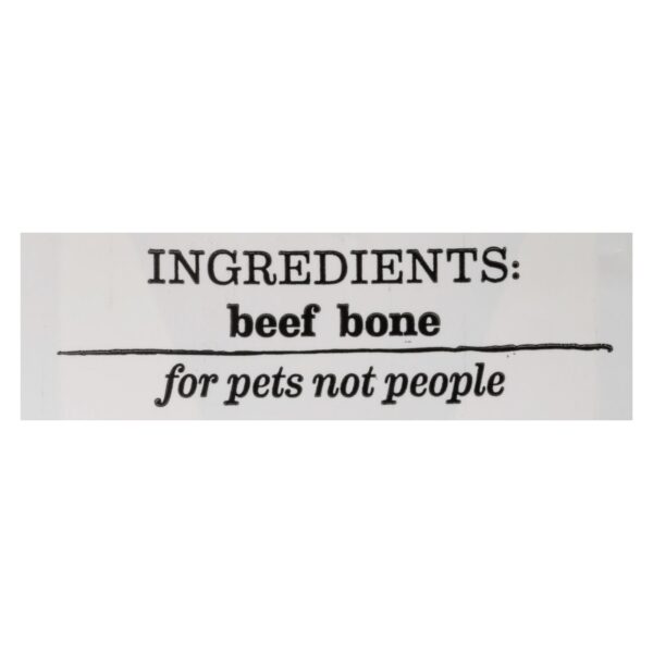 Happy N Healthy Pet - Dog Bone Beef Medium - Case Of 6 - 1 Ct - Image 2