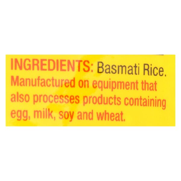Vigo Rice - Basmati - Case Of 6 - 12 Oz - Image 2