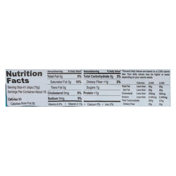 Equal Exchange Organic Chocolate Chips - Semi-sweet - Case Of 12 - 10 Oz. - Image 2