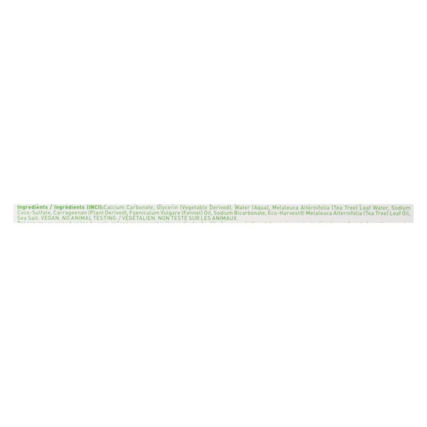 Desert Essence - Natural Tea Tree Oil Toothpaste Fennel - 6.4 Oz - Image 2