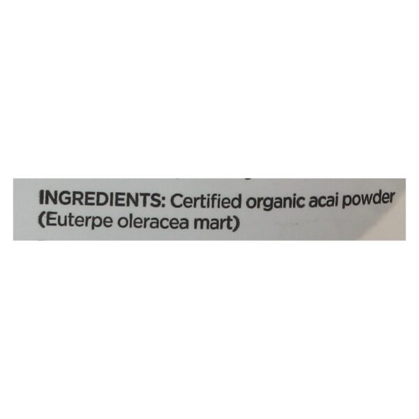 Navitas Naturals Acai Powder - Organic - Freeze-dried - 8 Oz - Case Of 12 - Image 2