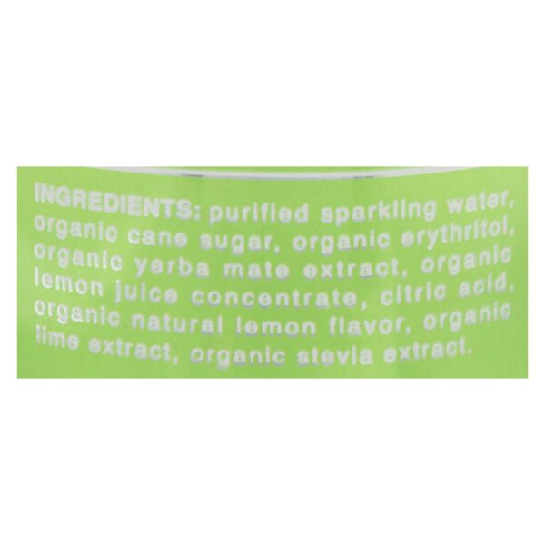 Clean Cause - Yrba Mte Lemon Lime Cln - Case Of 12 - 16 Fz - Image 2