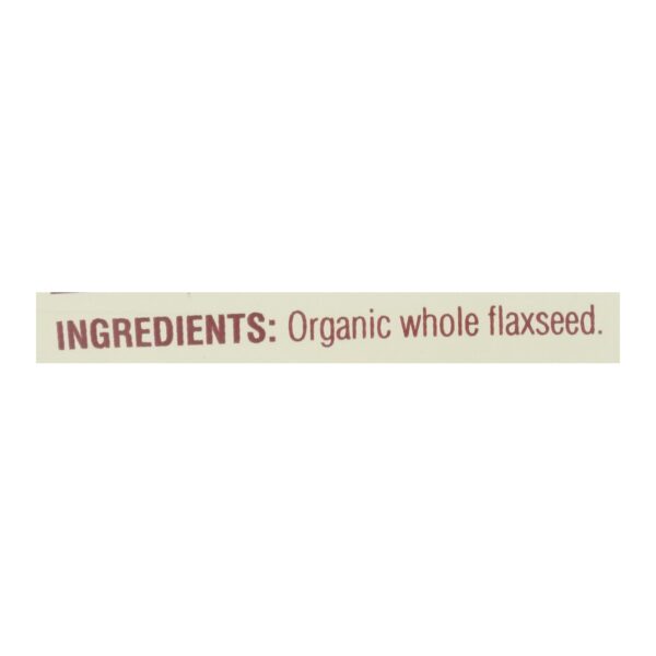Spectrum Essentials Organic Whole Flaxseed - 15 Oz - Image 2