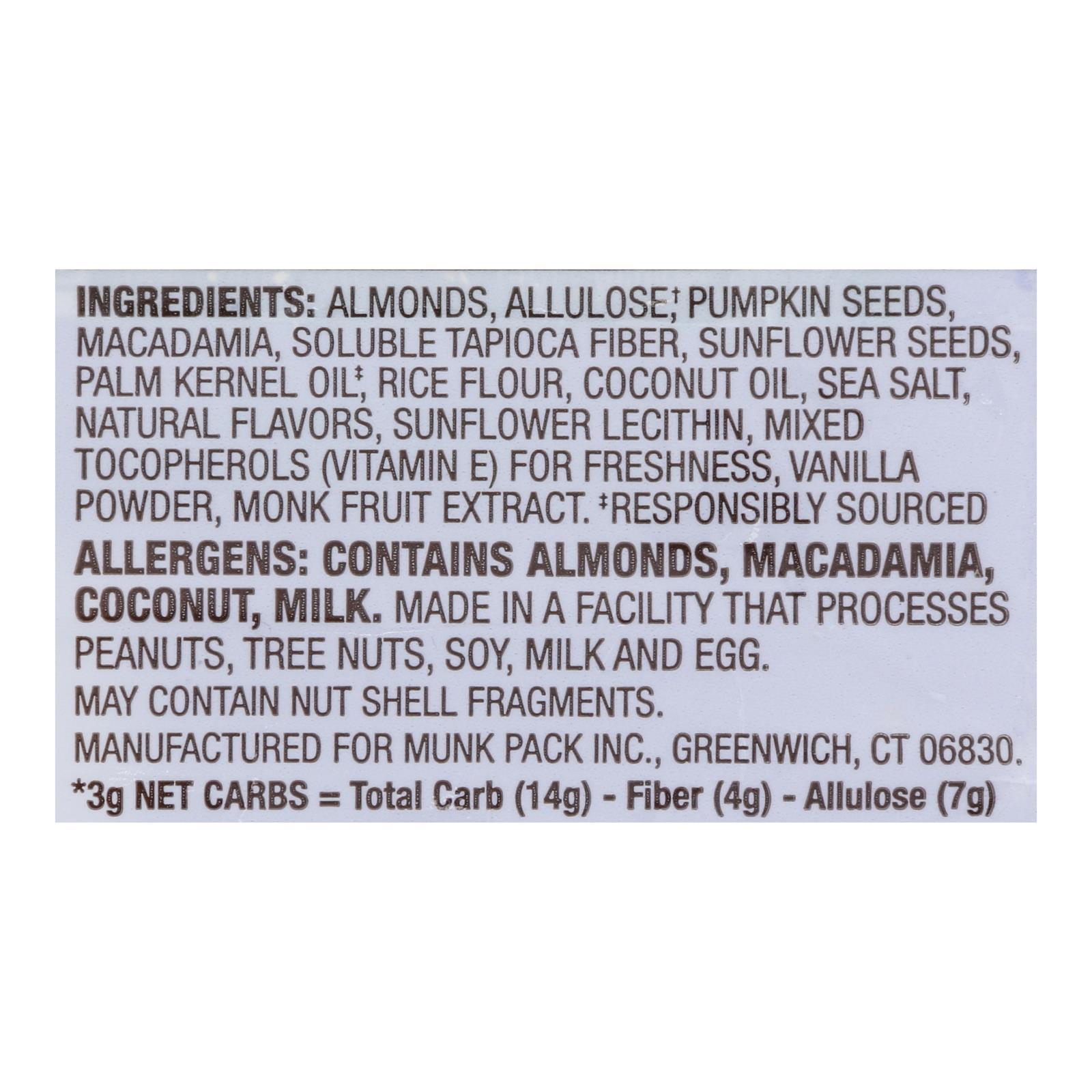 Munk Pack - Bar Macdm White Chocolate Kto - Case Of 12-1.23 Oz - Image 2