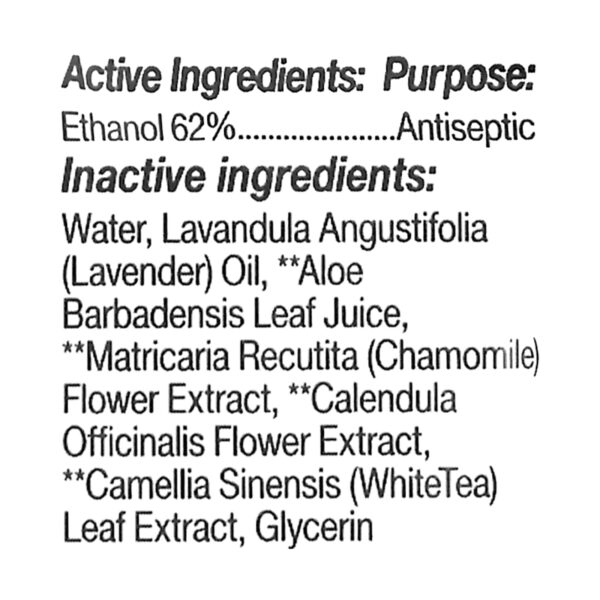 Everyone - Hand Sntzr Wipes Lavender Aloe - Case Of 6-15 Ct - Image 2