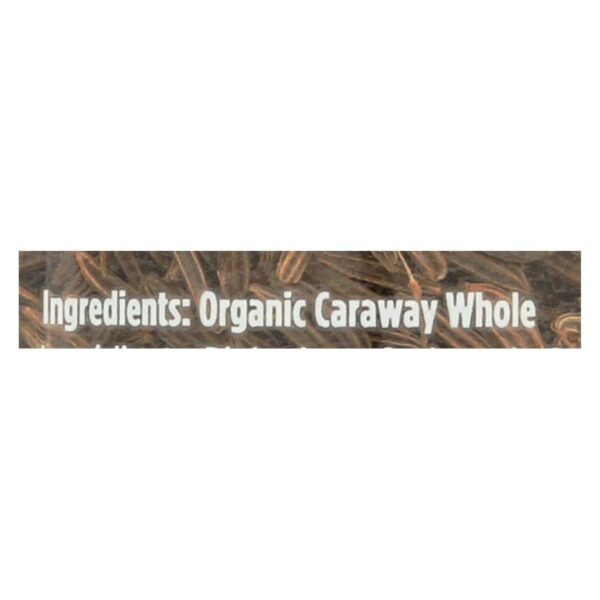 Spicely Organics - Caraway Seeds - Case Of 3 - 1.6 Oz - Image 2