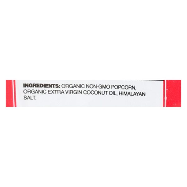 Lesser Evil Organic Air Popped Popcorn - Himalayan Pink - Case Of 12 - 8/.46 Oz - Image 2