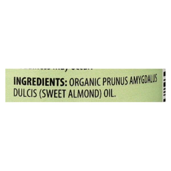 Aura Cacia - Organic Aromatherapy Sweet Almond Oil - 4 Fl Oz - Image 2