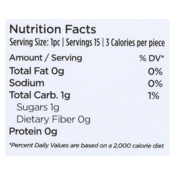 Simply Gum All Natural Gum - Ginger - Case Of 12 - 15 Count - Image 2