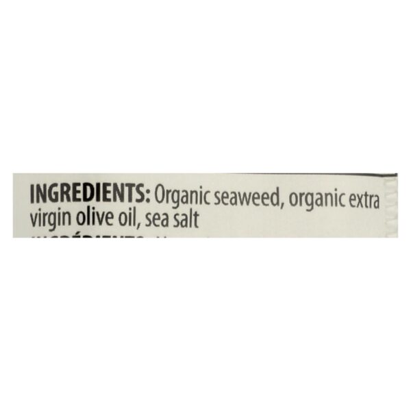 Seasnax Organic Seasnax Original Roasted Seaweed Snack - Case Of 24 - 0.18 Oz. - Image 2