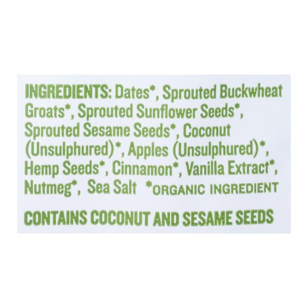 Go Raw - Gran Sprtd Apple Cinnamon - Case Of 6-8 Oz - Image 2