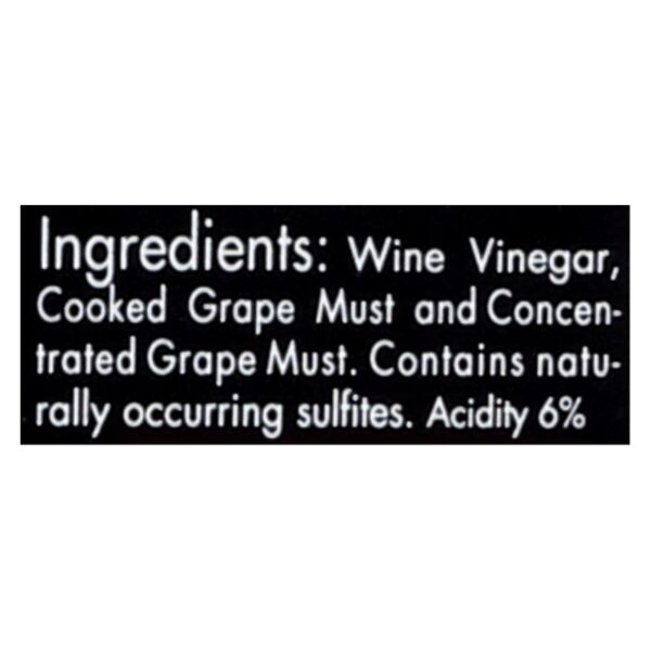 Fini Vinegar Balsamic - Case Of 6 - 8.45 Fl Oz. - Image 2