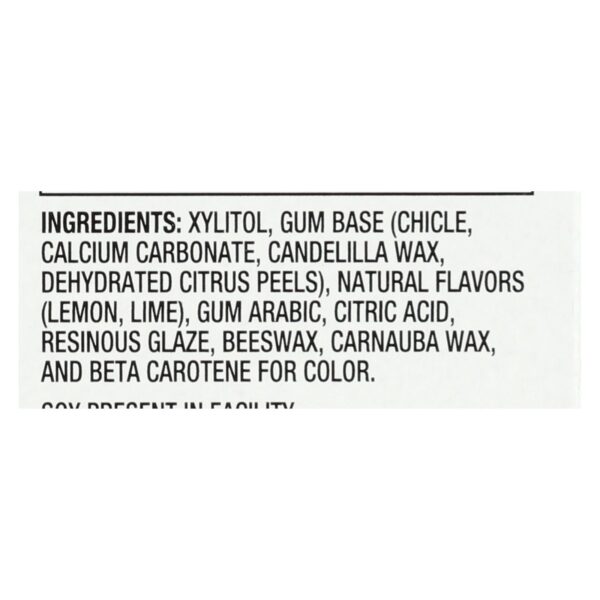 Glee Gum Chewing Gum - Lemon Lime - Sugar Free - Case Of 12 - 16 Pieces - Image 3