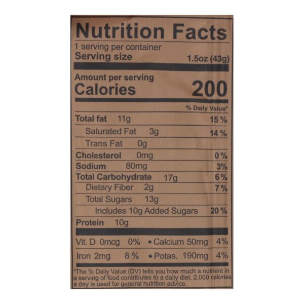 Kize Concepts - Energy Bar Raw Cookie Dough - Case Of 10-1.5oz - Image 2