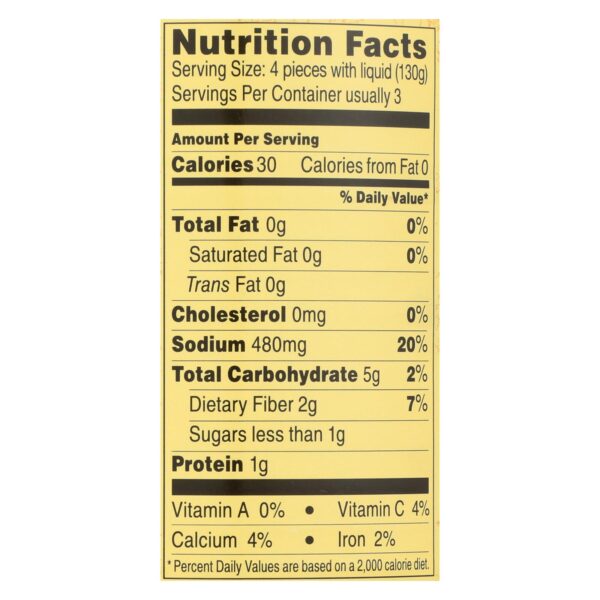 Reese Artichoke Hearts - Delicate Baby - Case Of 12 - 14 Oz. - Image 2