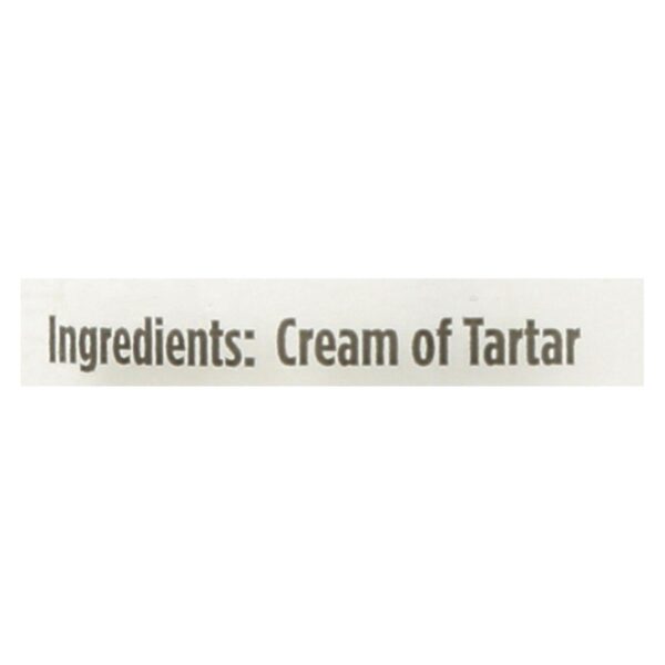 Spicely Organics - Organic Cream Of Tartar - Case Of 3 - 3 Oz. - Image 2