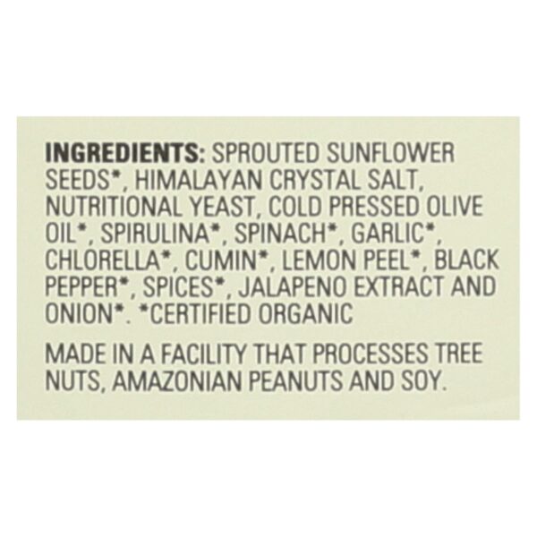 Living Intentions Organic Sprouted Seeds - Sunflower And Greens - Case Of 6 - 8 Oz. - Image 2