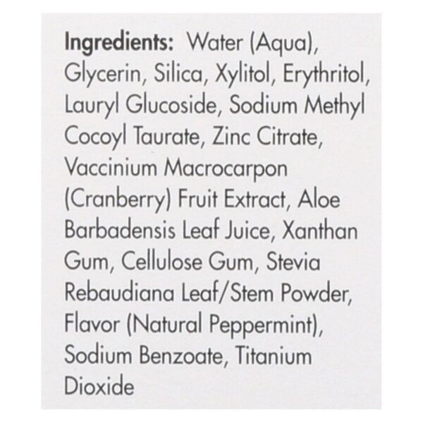 Spry Xylitol Toothpaste - Peppermint - 4 Oz. - Image 2