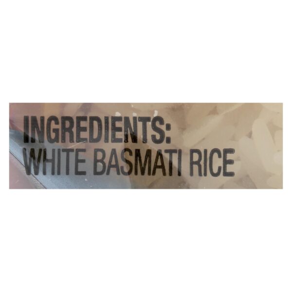 Della - Basmati White Rice - Case Of 6 - 28 Oz. - Image 2