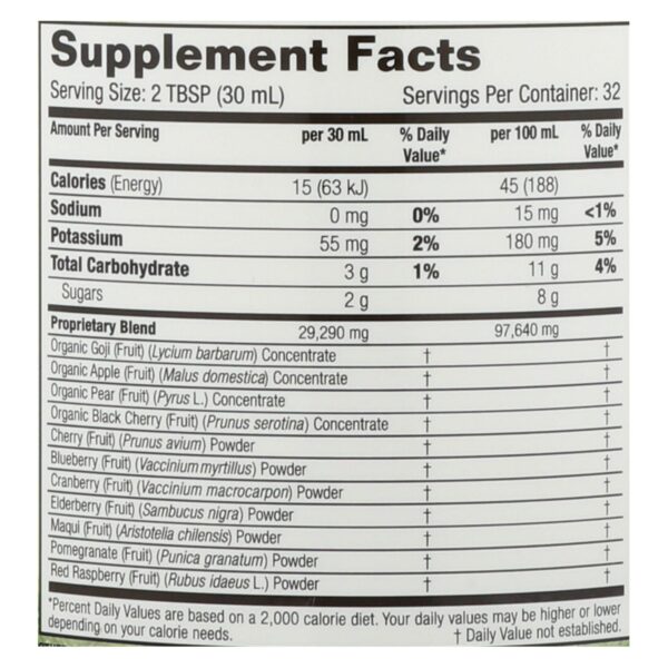 Dynamic Health Goji Berry Juice Blend - 32 Fl Oz - Image 2