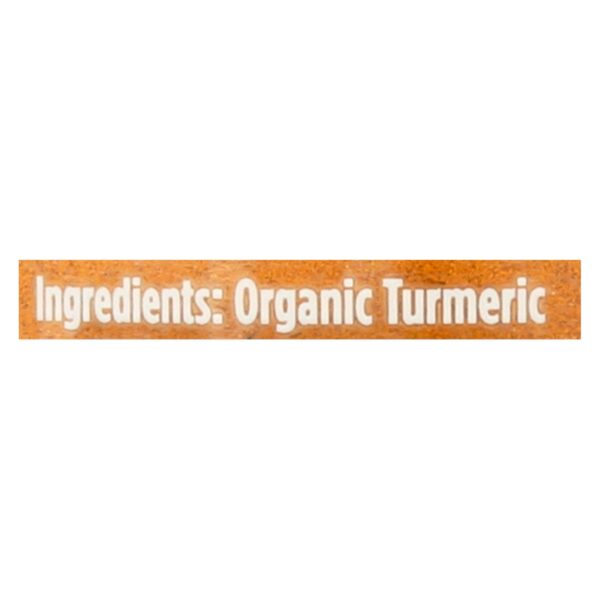 Spicely Organics - Organic Turmeric - Case Of 3 - 1.7 Oz. - Image 2