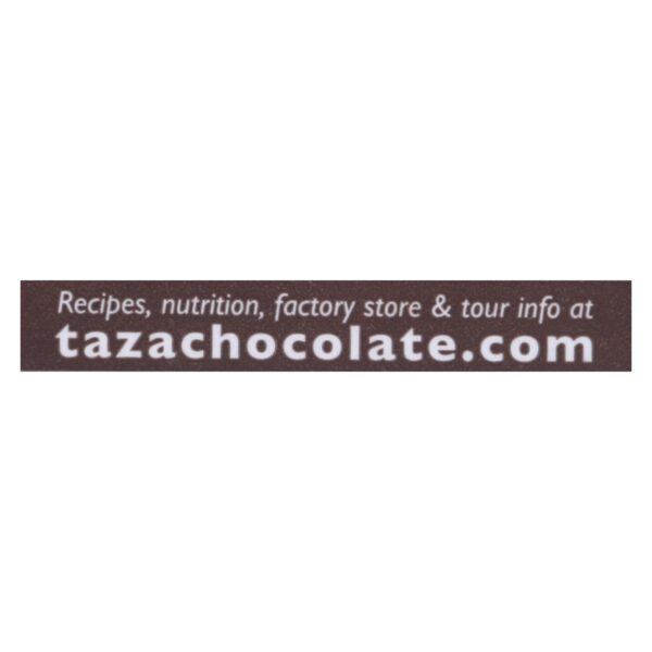 Taza Chocolate Organic Chocolate Mexicano Discs - 55 Percent Dark Chocolate - Coffee - 2.7 Oz - Case Of 12 - Image 2