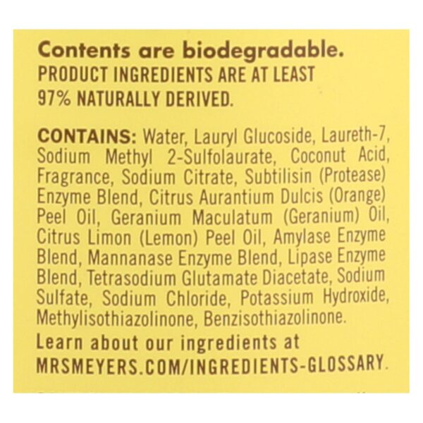 Mrs. Meyer's Clean Day - 2x Laundry Detergent - Baby Blossom - Case Of 6 - 64 Oz - Image 2