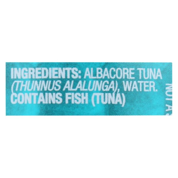 Sustainable Seas Chunk Albacore Tuna In Water - Case Of 12 - 5 Oz - Image 2