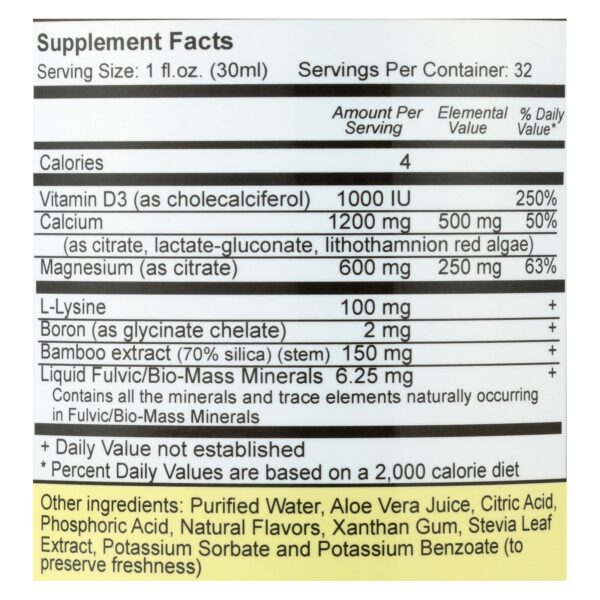 Vital Earth Minerals Cal-mag - Liquid - 32 Oz - Image 2