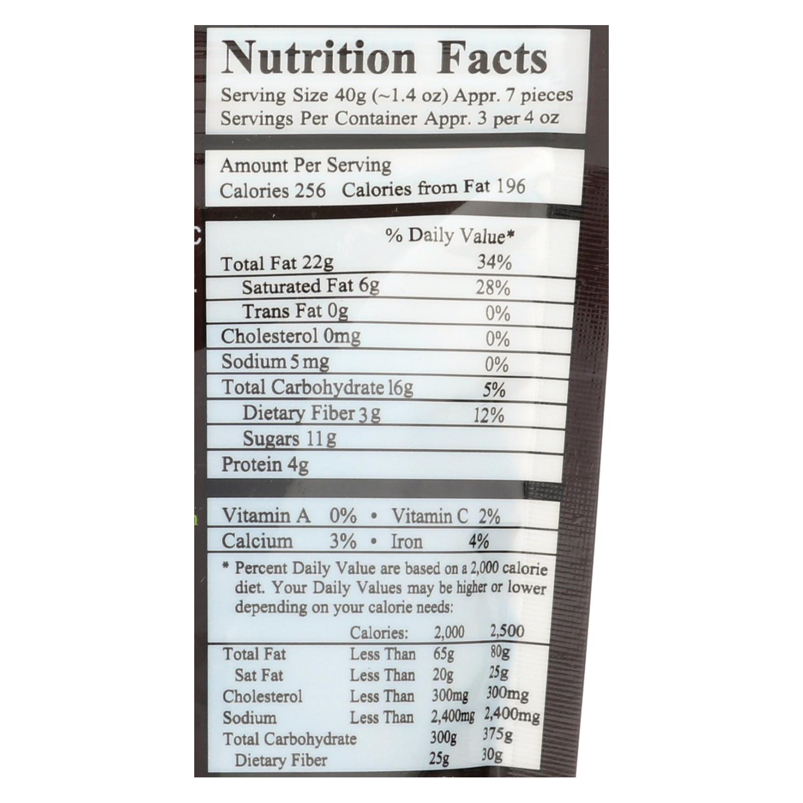 Next Organics Walnuts, Dark Chocolate  - Case Of 6 - 4 Oz - Image 2