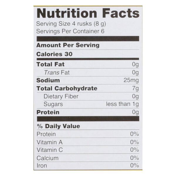 Hot Kid Baby Mum Rice Biscuit - Banana - Case Of 6 - 1.76 Oz. - Image 2