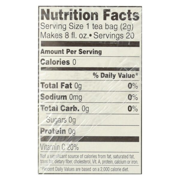 Celestial Seasonings Green Tea Caffeine Free - 20 Tea Bags - Case Of 6 - Image 2