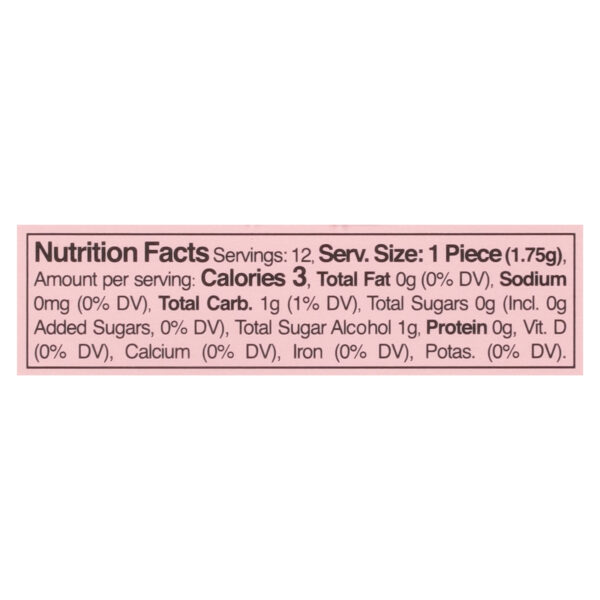 Refresh Gum - Gum Raspberry - Case Of 12-12 Count - Image 2